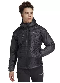 Черная мужская куртка с капюшоном Adidas