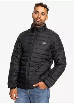 Черная мужская куртка с воротником-стойкой EQYJK04007 Scaly Fz Quiksilver, черный