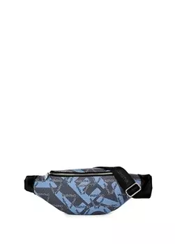 Черная мужская поясная сумка Valentino