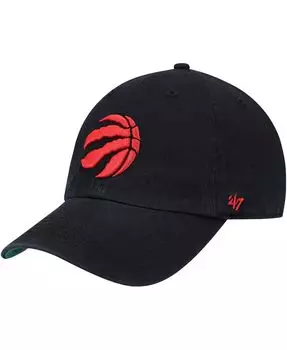 Черная мужская приталенная кепка из франшизы Toronto Raptors '47 '47 '47 Brand