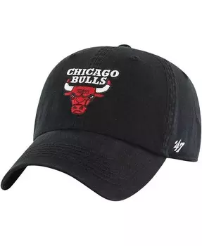 Черная мужская приталенная шляпа Chicago Bulls Classic Franchise '47 Brand, черный
