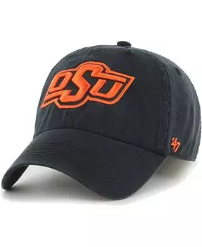 Черная мужская приталенная шляпа Oklahoma State Cowboys Franchise '47 Brand