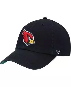 Черная мужская приталенная шляпа с логотипом Arizona Cardinals Franchise '47 Brand