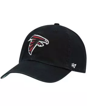 Черная мужская приталенная шляпа с логотипом Atlanta Falcons Franchise '47 Brand