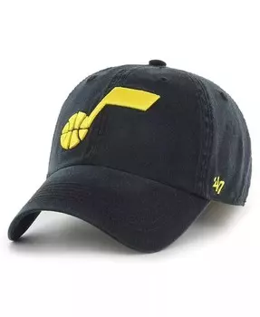 Черная мужская приталенная шляпа Utah Jazz Classic Franchise '47 Brand, черный