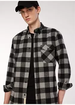 Черная мужская рубашка Aeropostale