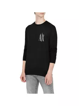 Черная мужская рубашка Armani Exchange