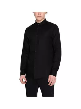 Черная мужская рубашка Armani Exchange