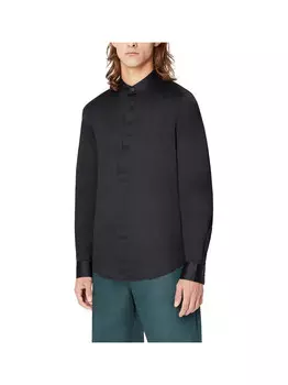 Черная мужская рубашка Armani Exchange