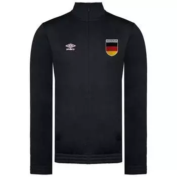 Черная мужская спортивная куртка трикотажная Германия Umbro, черный