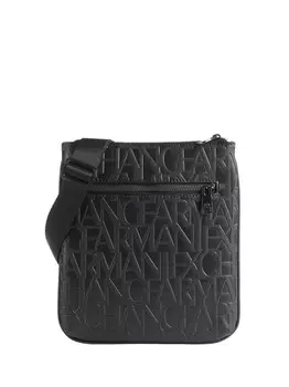 Черная мужская сумка через плечо Armani Exchange