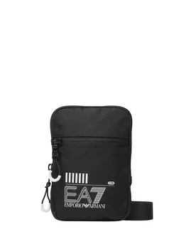 Черная мужская сумка через плечо Ea7