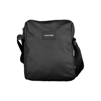 Черная мужская сумка через плечо из полиэстера Calvin Klein