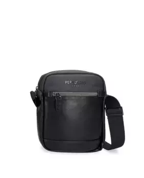 Черная мужская сумка через плечо Medium Greys Pepe Jeans, черный