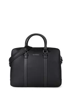 Черная мужская сумка для ноутбука 40x30x40 см EFEO Valentino, черный