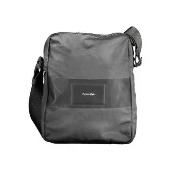 Черная мужская сумка из полиэстера через плечо Calvin Klein