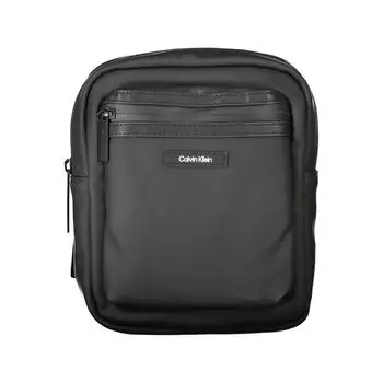 Черная мужская сумка из полиэстера через плечо Calvin Klein