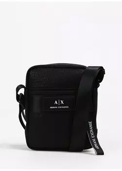 Черная мужская сумка-мессенджер 952566 3F867 Armani Exchange, черный