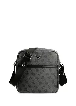 Черная мужская сумка-мессенджер Guess
