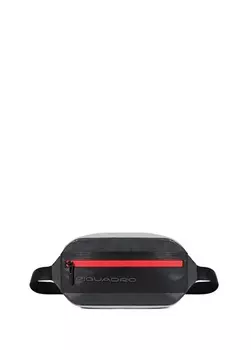 Черная мужская сумка-мессенджер Piquadro