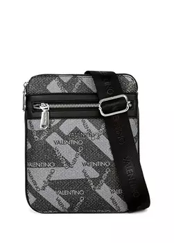 Черная мужская сумка-мессенджер Valentino