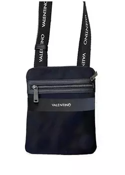 Черная мужская сумка-мессенджер Valentino