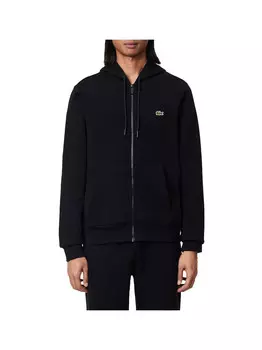Черная мужская толстовка Lacoste