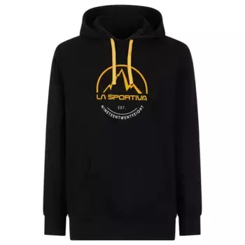 Черная мужская толстовка с логотипом La Sportiva, черный