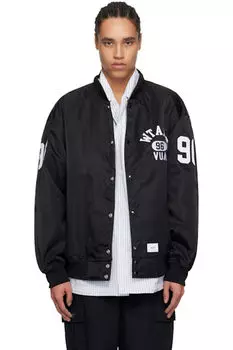 Черная нейлоновая куртка Team WTAPS