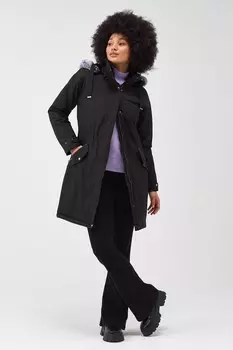 Черная непромокаемая куртка Samaria с утеплителем Regatta, черный