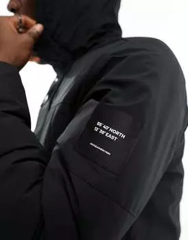Черная непромокаемая парка Jack & Jones Essentials