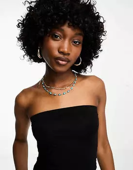 Черная облегающая длинная бандо COLLUSION