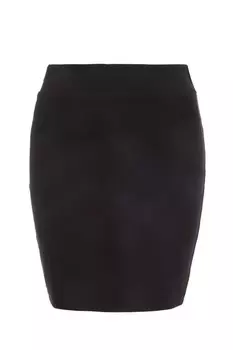 Черная облегающая мини-юбка Stretch QUIZ Clothing