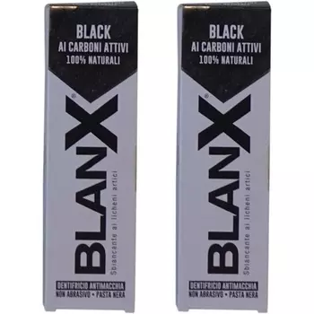Черная отбеливающая зубная паста 75мл, Blanx