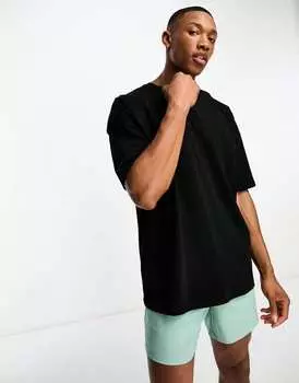 Черная оверсайз-футболка для тренировок ASOS 4505 Icon