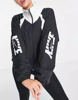 Черная оверсайз-куртка Therma-FIT Nike Training Icon Clash