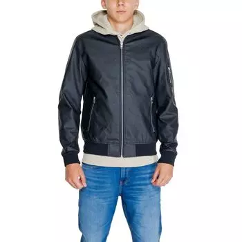 Черная полиэтиленовая куртка Jack & Jones