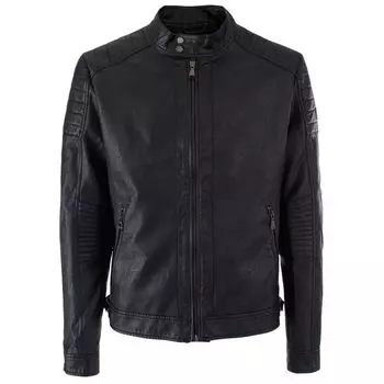 Черная полиэтиленовая куртка Zee Lane