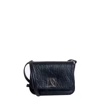 Черная полиэтиленовая сумка Armani Exchange