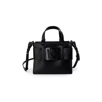 Черная полиэтиленовая сумка Armani Exchange