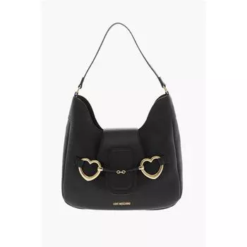 Черная полиэтиленовая сумка через плечо Moschino, Black
