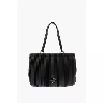 Черная полиэтиленовая сумка через плечо Moschino, Black