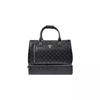 Черная полиэтиленовая сумка GUESS
