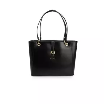 Черная полиэтиленовая сумка GUESS