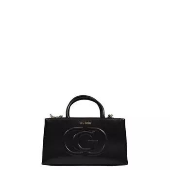 Черная полиэтиленовая сумка GUESS