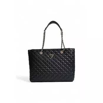 Черная полиэтиленовая сумка GUESS