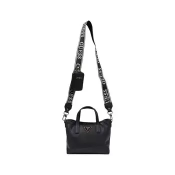 Черная полиэтиленовая сумка GUESS
