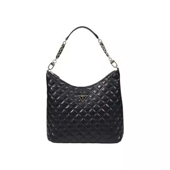 Черная полиэтиленовая сумка GUESS