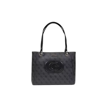 Черная полиэтиленовая сумка GUESS