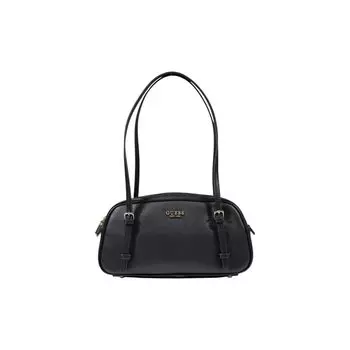 Черная полиэтиленовая сумка GUESS
